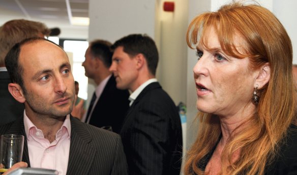 manchester evening news 08/07/09 shift news sarah ferguson duchess of yorkat characterworld pic by Simon Pendrigh