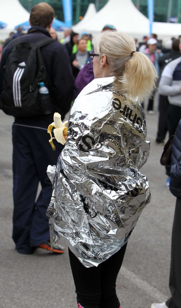 Manchester Marathon 2015  pre race