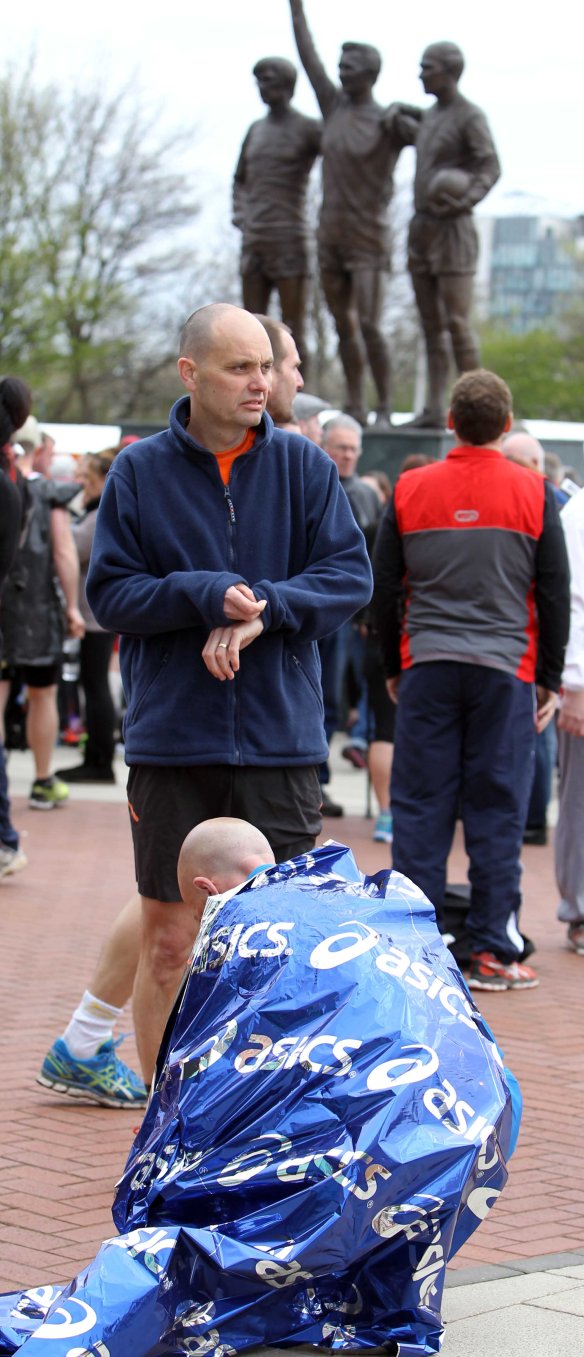 Manchester Marathon 2015  pre race