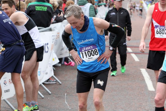 Manchester Marathon 2015  Finish