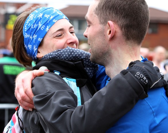 Manchester Marathon 2015  Finish