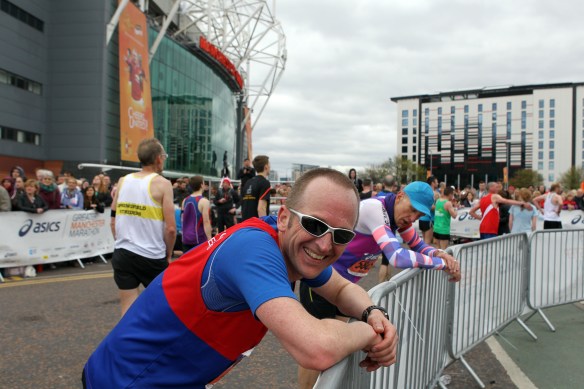 Manchester Marathon 2015  Finish