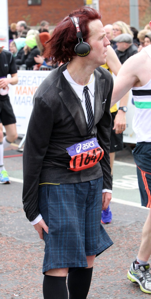 Manchester Marathon 2015  Finish