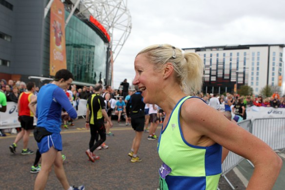Manchester Marathon 2015  Finish