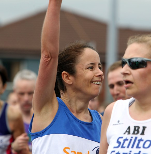 Manchester Marathon 2015  Finish