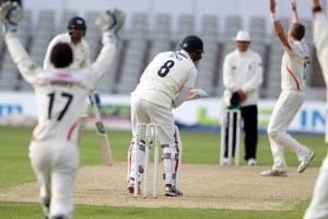LANCASHIRE COUNTY CRICKET CLUB Emirates Old Trafford LV= County Championship LANCS V GLOUCESTERSHIRE 10/05/15 Day1