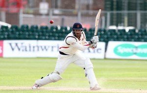 LANCASHIRE COUNTY CRICKET CLUB Emirates Old Trafford LV= County Championship LANCS V GLOUCESTERSHIRE 11/05/15 Day2 Jordan Clark batting