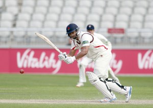 LANCASHIRE COUNTY CRICKET CLUB Emirates Old Trafford LV= County Championship LANCS V GLOUCESTERSHIRE 13/05/15 Day4 Alviro Petersen batting to 63