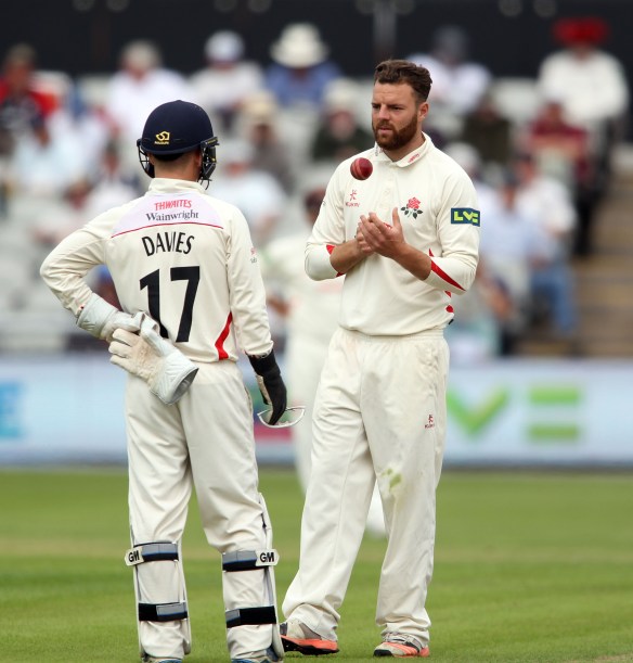 LANCASHIRE COUNTY CRICKET CLUB Emirates Old Trafford Lancashire v Northamptonshire LV= County Championship Division Two, 29/06/15 Arron Lilley
