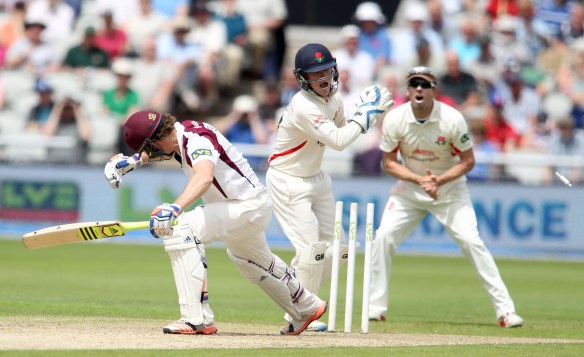 LANCASHIRE COUNTY CRICKET CLUB Emirates Old Trafford Lancashire v Northamptonshire LV= County Championship Division Two, 29/06/15 Alex Davies