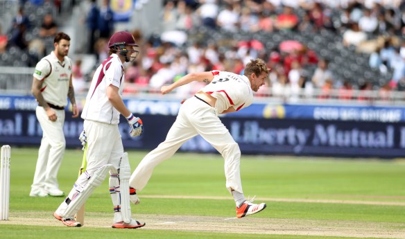 LANCASHIRE COUNTY CRICKET CLUB Emirates Old Trafford Lancashire v Northamptonshire LV= County Championship Division Two, 29/06/15 Tom Bailey
