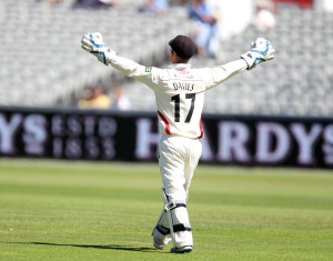 LANCASHIRE COUNTY CRICKET CLUB Emirates Old Trafford Lancashire v Northamptonshire LV= County Championship Division Two, 30/06/15 Alex Davies