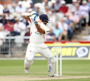 LANCASHIRE COUNTY CRICKET CLUB Emirates Old Trafford Lancashire v Leicestershire LV= County Championship Division Two, 16/06/15 Ashwell Prince reaches his fourth century