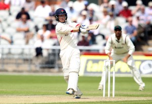 LANCASHIRE COUNTY CRICKET CLUB Emirates Old Trafford Lancashire v Leicestershire LV= County Championship Division Two, 16/06/15 Alex Davies batting