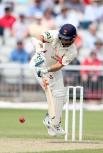 LANCASHIRE COUNTY CRICKET CLUB Emirates Old Trafford Lancashire v Leicestershire LV= County Championship Division Two, 16/06/15 Ashwell Prince batting