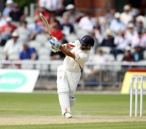 LANCASHIRE COUNTY CRICKET CLUB Emirates Old Trafford Lancashire v Leicestershire LV= County Championship Division Two, 16/06/15 Ashwell Prince batting