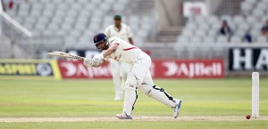 LANCASHIRE COUNTY CRICKET CLUB Emirates Old Trafford Lancashire v Leicestershire LV= County Championship Division Two, 15/06/15 Alviro Petersen  batting