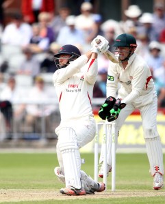 LANCASHIRE COUNTY CRICKET CLUB Emirates Old Trafford Lancashire v Leicestershire LV= County Championship Division Two, 16/06/15 Arron Lilley 50