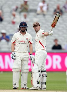 LANCASHIRE COUNTY CRICKET CLUB Emirates Old Trafford Lancs v Northants LV= County Championship Division Two, 02/07/15 Paul Horton 50