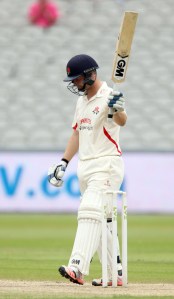 LANCASHIRE COUNTY CRICKET CLUB Emirates Old Trafford Lancs v Northants LV= County Championship Division Two, 02/07/15 Karl Brown 50