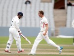 LANCASHIRE COUNTY CRICKET CLUB Emirates Old Trafford Lancashire v Essex LV= County Championship Division Two, 09/07/15 Toby Lesster takes the wicket of Napier