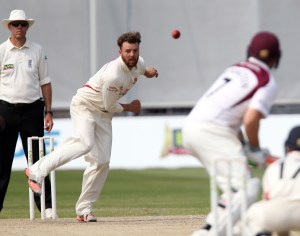 LANCASHIRE COUNTY CRICKET CLUB Emirates Old Trafford Lancs v Northants LV= County Championship Division Two, 01/07/15 Arron Lilley