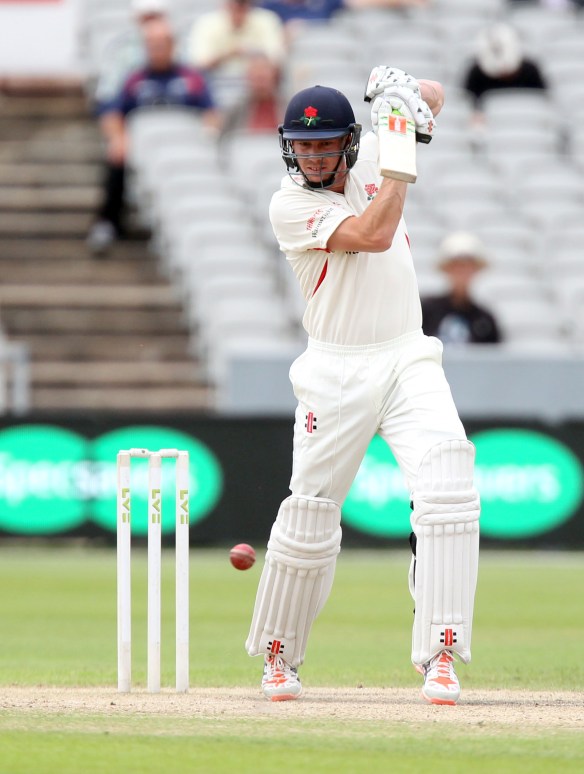 LANCASHIRE COUNTY CRICKET CLUB Emirates Old Trafford Lancs v Northants LV= County Championship Division Two, 02/07/15 James Faulkner