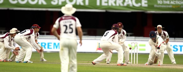 LANCASHIRE COUNTY CRICKET CLUB Emirates Old Trafford Lancs v Northants LV= County Championship Division Two, 02/07/15 Tom Bailey