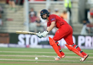 LANCASHIRE COUNTY CRICKET CLUB Emirates Old Trafford Lancashire Lightning v Yorkshire Vikings Nat West t20 Blast 03/07/15 Karl Brown