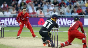 LANCASHIRE COUNTY CRICKET CLUB Emirates Old Trafford Lancashire Lightning v Yorkshire Vikings Nat West t20 Blast 03/07/15 Stephen parry
