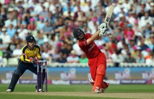 lancs batting Karl Brown Nat West t20 Blast Finals day Edgbaston semi final LANCASHIRE COUNTY CRICKET CLUB v Hampshire 29/08/15