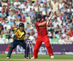 lancs batting Steven Croft Nat West t20 Blast Finals day Edgbaston semi final LANCASHIRE COUNTY CRICKET CLUB v Hampshire 29/08/15