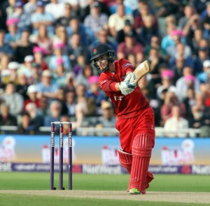 Alex Davies lancs batting FINAL Nat West t20 Blast Finals day Edgbaston LANCASHIRE COUNTY CRICKET CLUB V  Northants 29/08/15