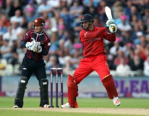Jos Buttler lancs batting FINAL Nat West t20 Blast Finals day Edgbaston LANCASHIRE COUNTY CRICKET CLUB V  Northants 29/08/15