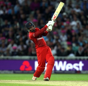 Arron Lilley lancs batting FINAL Nat West t20 Blast Finals day Edgbaston LANCASHIRE COUNTY CRICKET CLUB V  Northants 29/08/15