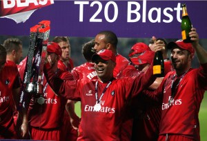 WINNERS of the  FINAL Nat West t20 Blast Finals day Edgbaston LANCASHIRE COUNTY CRICKET CLUB V  Northants 29/08/15