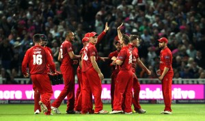 WINNERS of the  FINAL Lancs fielding Nat West t20 Blast Finals day Edgbaston LANCASHIRE COUNTY CRICKET CLUB V  Northants 29/08/15