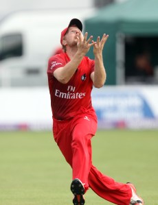 KENT COUNTY CRICKET CLUB t20 blast Quarter final Kent v Lancashire 15/08/15 Karl Brown takes his first catch