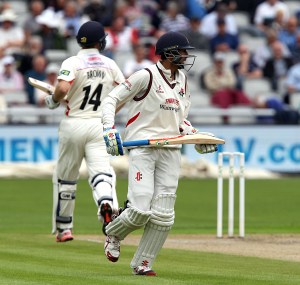Haseeb Hameed LANCASHIRE COUNTY CRICKET CLUB Emirates Old Trafford LV= County Championship Lancashire v Glamorgan 21/08/15