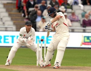 Karl Brown LANCASHIRE COUNTY CRICKET CLUB Emirates Old Trafford LV= County Championship Lancashire v Glamorgan 21/08/15