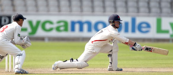 Alex Davies LANCASHIRE COUNTY CRICKET CLUB Emirates Old Trafford LV= County Championship Lancashire v Glamorgan 22/08/15