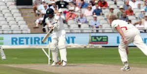 Glen Chapple bowls David LLoyd LANCASHIRE COUNTY CRICKET CLUB Emirates Old Trafford LV= County Championship Lancashire v Glamorgan 23/08/15
