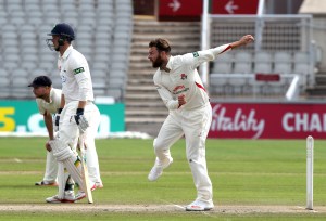 Arron Lilley LANCASHIRE COUNTY CRICKET CLUB Emirates Old Trafford LV= County Championship Lancashire v Glamorgan 24/08/15