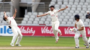 lucky escape for Ingram LANCASHIRE COUNTY CRICKET CLUB Emirates Old Trafford LV= County Championship Lancashire v Glamorgan 24/08/15