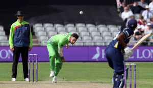 LANCASHIRE COUNTY CRICKET CLUB Emirates Old Trafford Royal London One-Day Cup Lancashire v Warwickshire 02/08/15 Jordan Clark