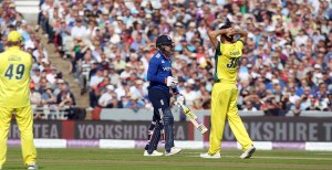 Jason Roy ENGLAND v AUSTRALIA Royal London One Day Series LANCASHIRE COUNTY CRICKET CLUB Emirates Old Trafford 08/09/15