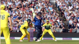 Ben Stokes ENGLAND v AUSTRALIA Royal London One Day Series LANCASHIRE COUNTY CRICKET CLUB Emirates Old Trafford 08/09/15