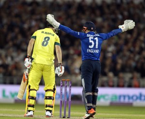 Jonny Bairstow ENGLAND v AUSTRALIA Royal London One Day Series LANCASHIRE COUNTY CRICKET CLUB Emirates Old Trafford 08/09/15