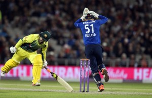 Jonny Bairstow ENGLAND v AUSTRALIA Royal London One Day Series LANCASHIRE COUNTY CRICKET CLUB Emirates Old Trafford 08/09/15