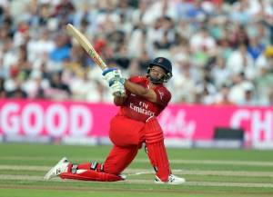 LANCASHIRE COUNTY CRICKET CLUB Emirates Old Trafford Lancashire Lightning v Yorkshire Vikings Nat West t20 Blast 03/07/15 Ashwell Prince